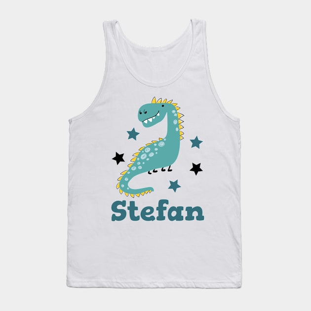 Stefan name Tank Top by LeonAd